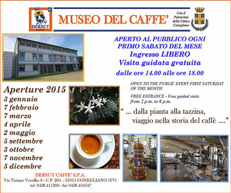 CONEGLIANO MUSEO DEL CAFFE' DERSUT