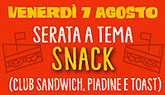 menù snack