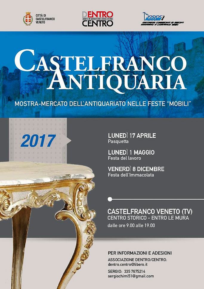 2017 CASTELFRANCO VENETO CASTELFRANCO ANTIQUARIA