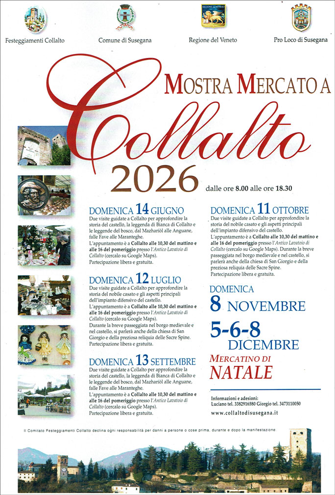 MOSTRA MERCATO ANTIQUARIATO COLLALTO DI SUSEGANA 