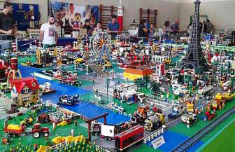 mostra del modellismo a istrana mattoncini lego