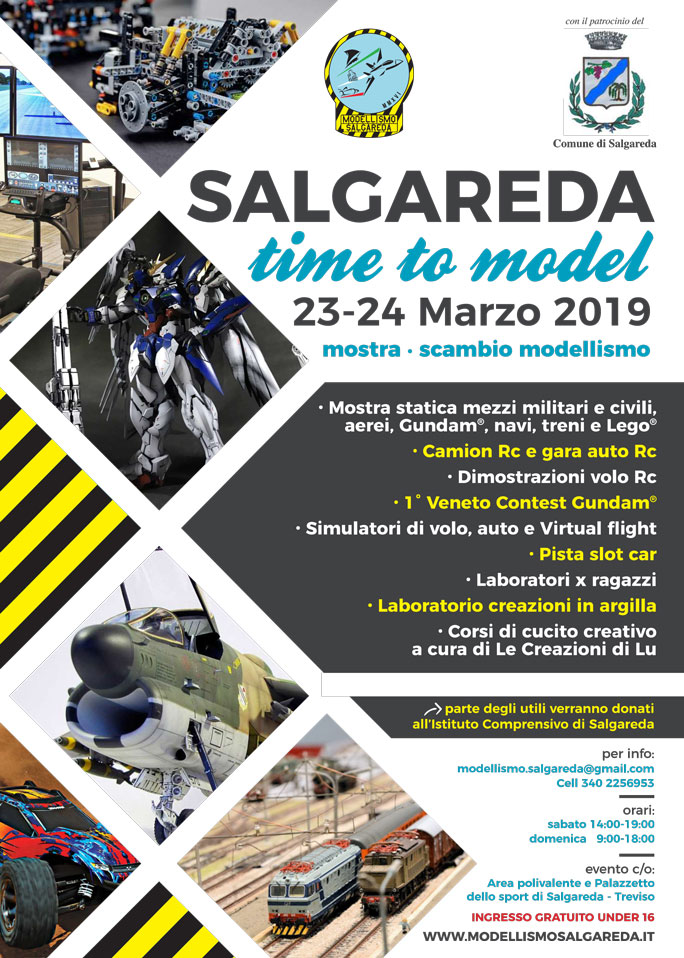 2019 SALGAREDA MOSTRA SCAMBIO MODELLISMO TIME TO MODEL