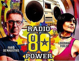 RADIO 80 POWER FABIO DE MAGISTRIS E LOREDANA FORLEO