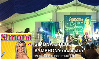 SIMONA & BLUE SYMPHONY orchestra