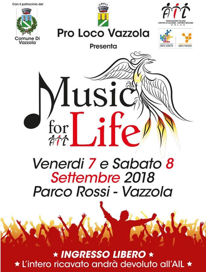 2018 VAZZOLA MUSIC FOR LIFE