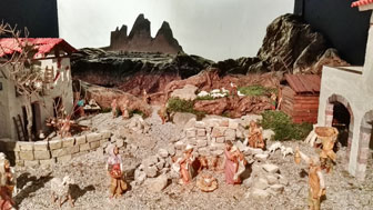 2018 2019 Presepe del centenario della Grande Guerra di Santa Giustina di Vittorio Veneto