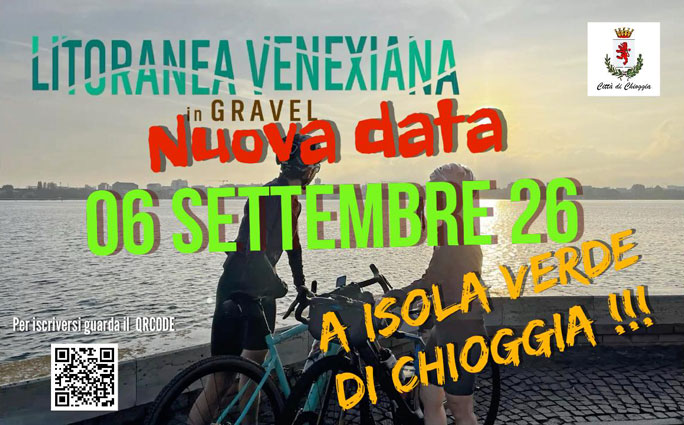 ciclismo gravel litoranea venexiana chioggia isola verde