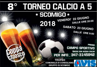 2018 conegliano scomigo torneo di calcio a 5