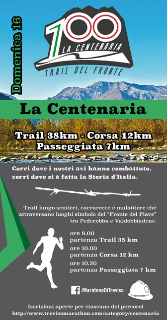 2018 corse podistiche pederobba valdobbiadene trail del fronte la centenaria