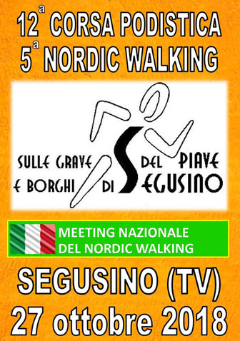 2018 SEGUSINO corsa podistica e nordic walking