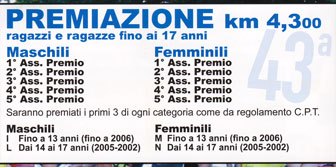 treviso sant'angelo corsa podistica due mulini premi km 4,3