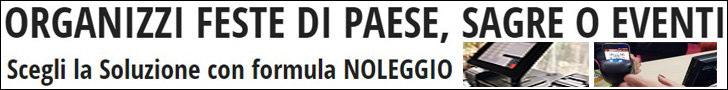 Noleggio Casse per Sagre e Programma Gestionale di Prenotazioni per Eventi, Feste, Fiere, Spettacoli e Concerti