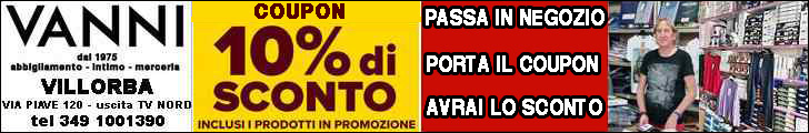 treviso sconti agosto abbigliamento mercerie