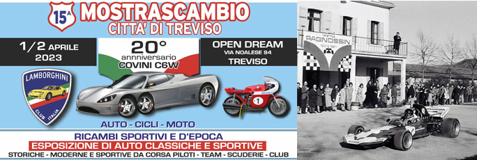 Treviso 15ª Mostra Scambio Città di Treviso Auto, Moto, Cicli, Sabato 1 Aprile e Domenica 2 Aprile 2023