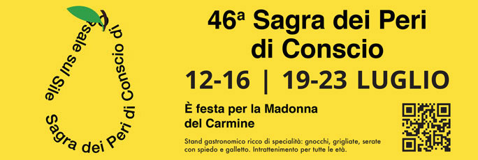 Casale sul Sile Conscio 46ª Sagra dei Peri e SubConscio Festival dal 12 Luglio al 23 Luglio 2024