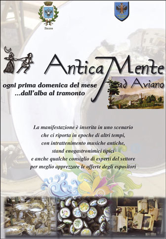 AVIANO MOSTRA MERCATO DELL'ANTIQUARIATO ANTICAMENTE
