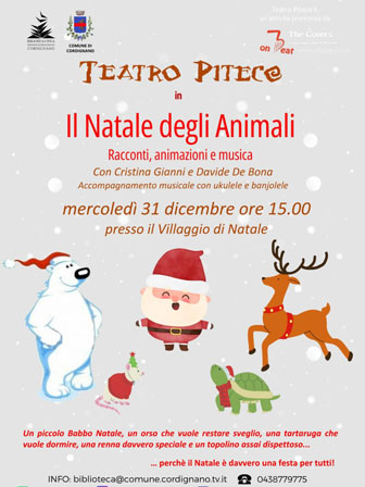 cordignano IL NATALE DEGLI ANIMALI 