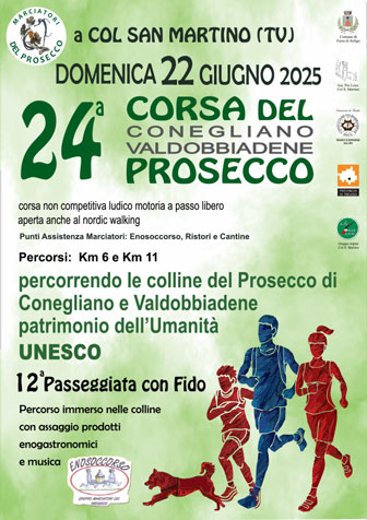 2025 FARRA DI SOLIGO COL SAN MARTINO 24ª CORSA DEL PROSECCO