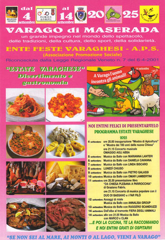 MASERADA SUL PIAVE (TV)
VARAGO
ESTATE VARAGHESE