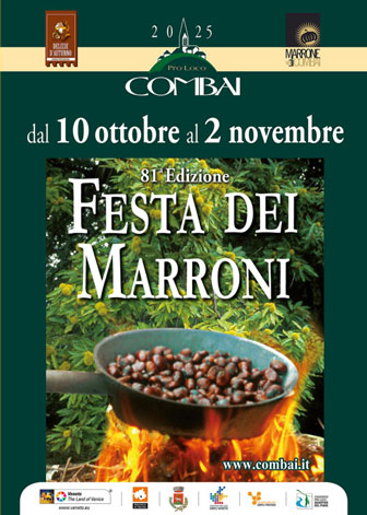 81ª FESTA DEI MARRONI DI COMBAI 
tra Artigianato, Sport, Cultura, Arte e Gastronomia 