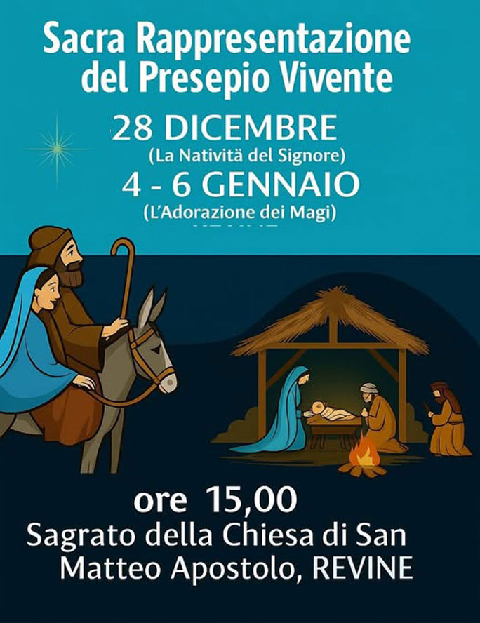 PRESEPIO VIVENTE DI REVINE