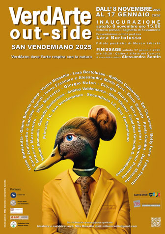 SAN VENDEMIANO (TV)
PERCORSO ARTISTICO
DAL LAGHETTO DI FOSSAMERLO AL MUNICIPIO
VERDARTE OUT-SIDE
DOVE L'ARTE RESPIRA CON LA NATURA 