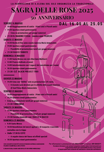 2025 SILEA SANT'ELENA SAGRA DELLE ROSE
