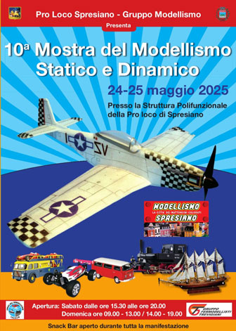 SPRESIANO 10ª MOSTRA DEL MODELLISMO STATICO E DINAMICO