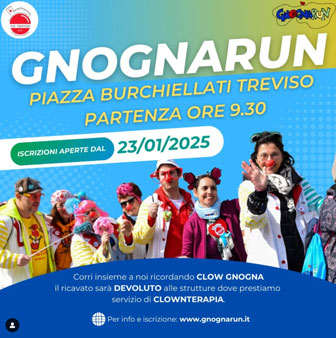 2025 TREVISO GNOGNA RUN CORSA NON COMPETTITVA APERTA A TUTTI 