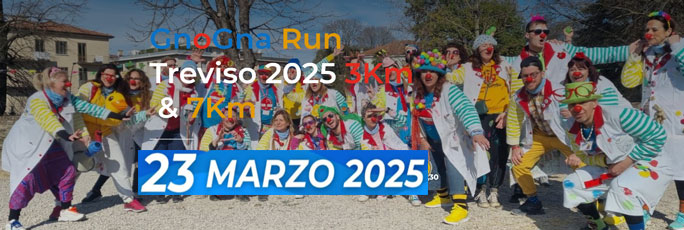 Gnogna Run Corsa Non Competitiva a Treviso Domenica 23 Marzo 2025
