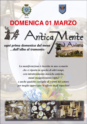 2026 Mercatino Antiquariato di Aviano ogni prima domenica del mese 