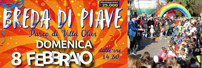breda di piave carnevale 2026