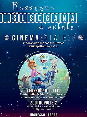 susegana rassegna cinema estate e teatro per famiglie