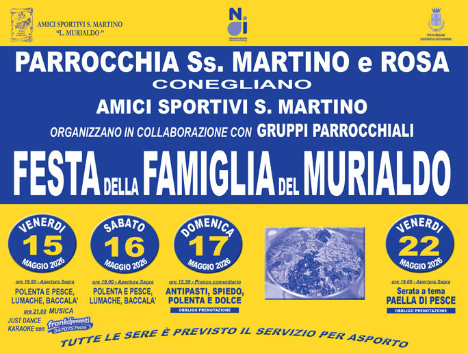 CONEGLIANO FESTA DELLA FAMIGLIA DEL MURIALDO