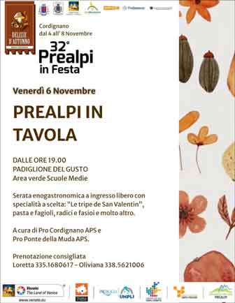cordignano prealpi a tavola