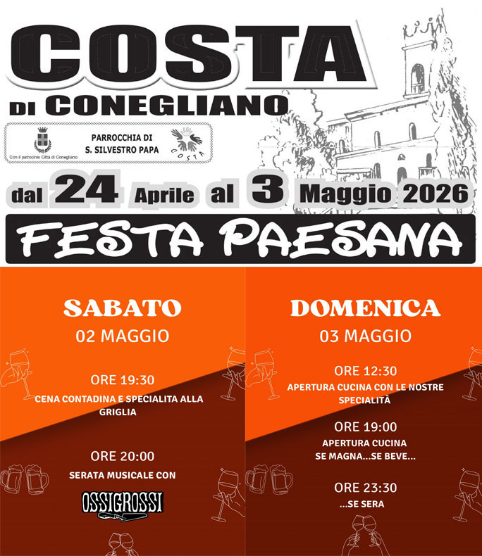 conegliano costa festa paesana