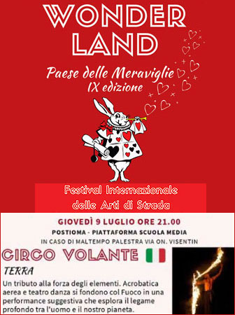 paese delle meraviglie wonderland festival internazionale delle arti di strada a paese