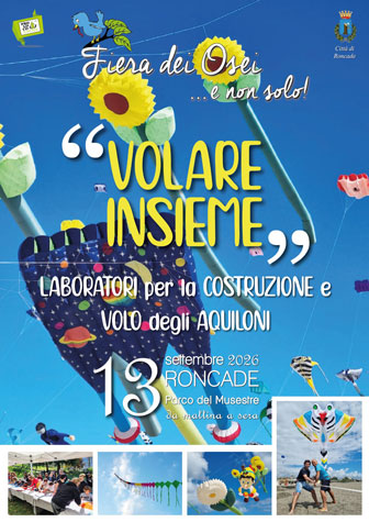 RONCADE LABORATORIO PER LA COSTRUZIONE DI AQUILONI