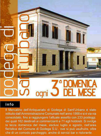 2026 MERCATINO DELL'ANTIQUARIATO E COLLEZIONISMO DI GODEGA DI SANT'URBANO