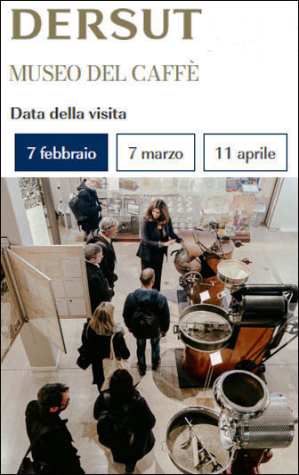 2026 museo del caffè dersut