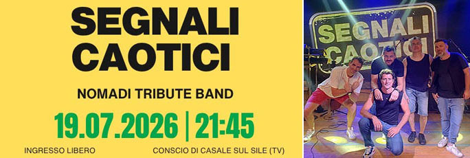 segnali caotici a conscio di casale sul sile