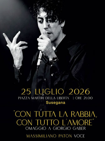 omaggio a giorgio gaber a susegana