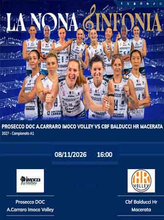 IMOCO VOLLEY PARTITA CONEGLIANO MACERATA
