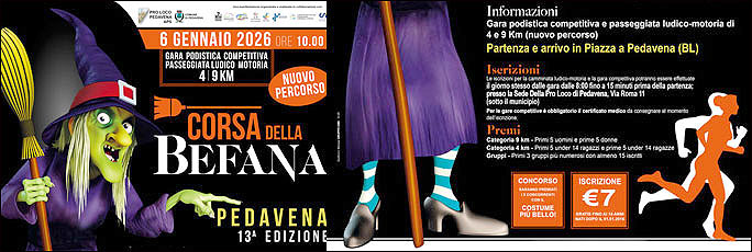 PEDAVENA (BL)
CORSA DELLA BEFANA