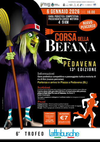 PEDAVENA (BL)
CORSA DELLA BEFANA