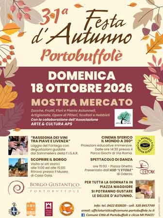 PORTOBUFFOLE' festa di autunno