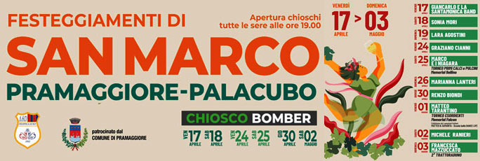 PRAMAGGIORE FESTEGGIAMENTI DI SAN MARCO