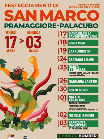 PRAMAGGIORE FESTEGGIAMENTI DI SAN MARCO