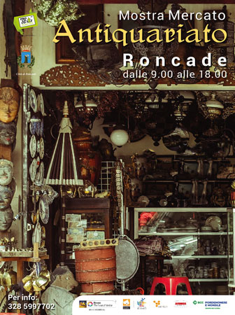 roncade mostra mercato antiquariato