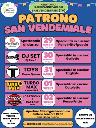 san vendemoano patrono san vendemiale